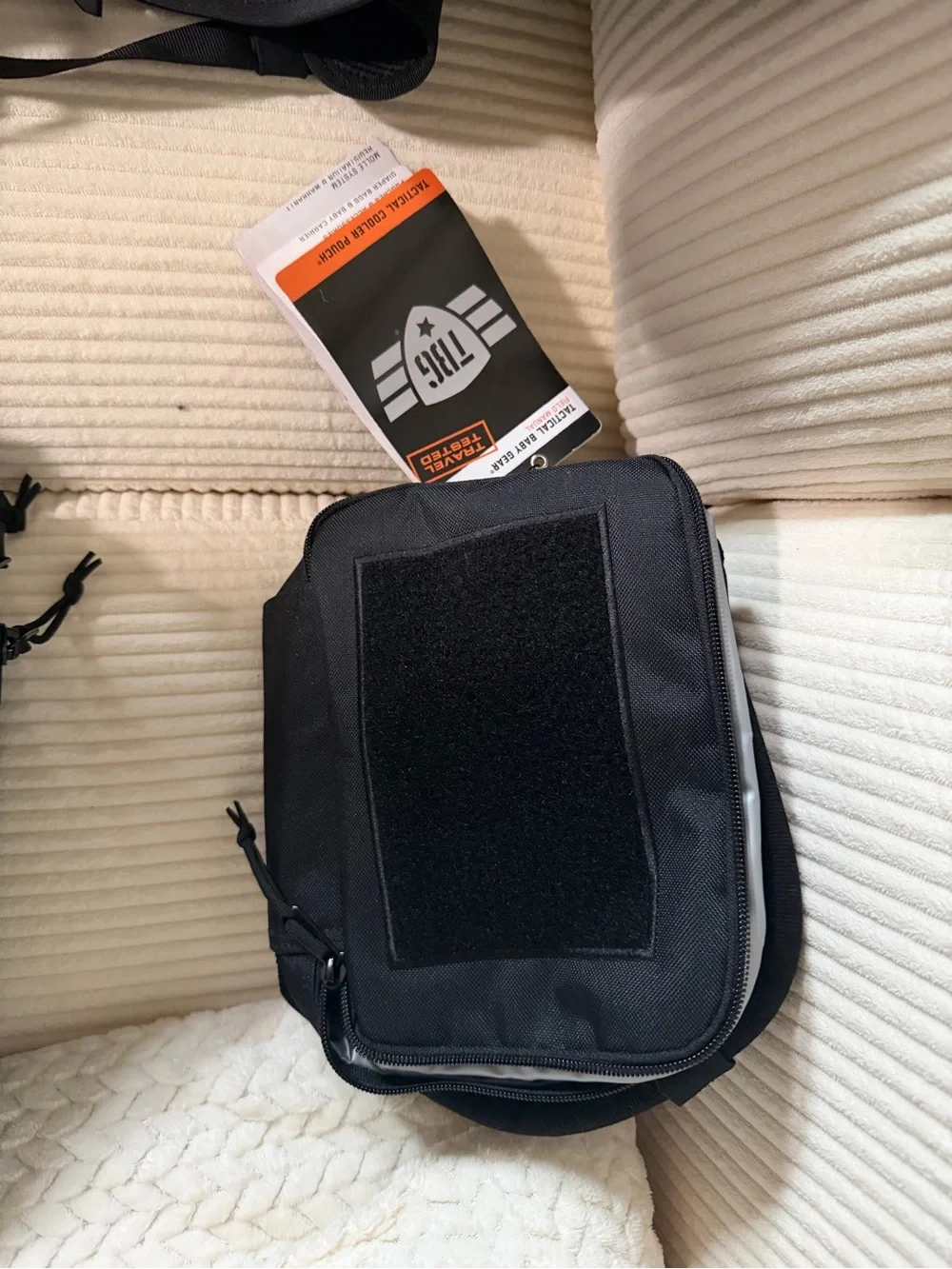 Tactical Black Men's Baby Gear Backpack and all accessories